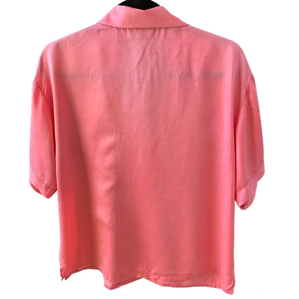 Silk Vintage Victoria’s Secret Gold Label Oversized Sleep Shirt Size Medium